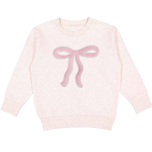 Sweet Wink Coquette Bow Patch Sweatshirt