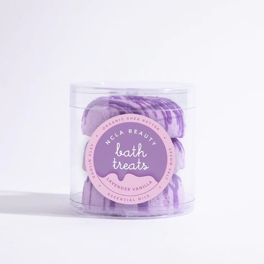 Lavender Vanilla Bath Treats (3 pc bath bomb set)