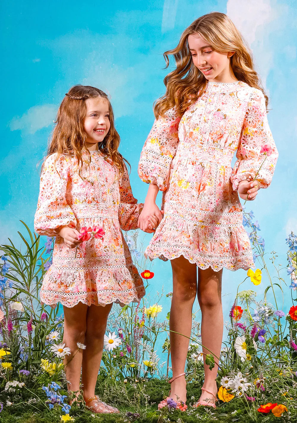 Marlo Blossom Embroidered Dress