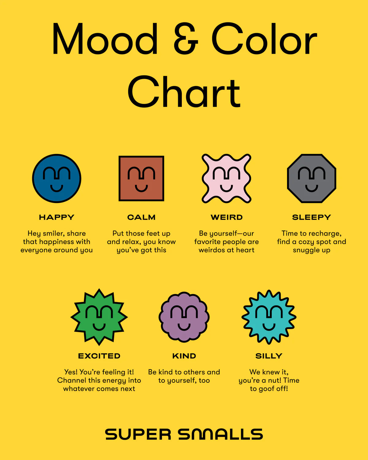 Super Smalls Me Time (Double!) Kids' Mood Rings