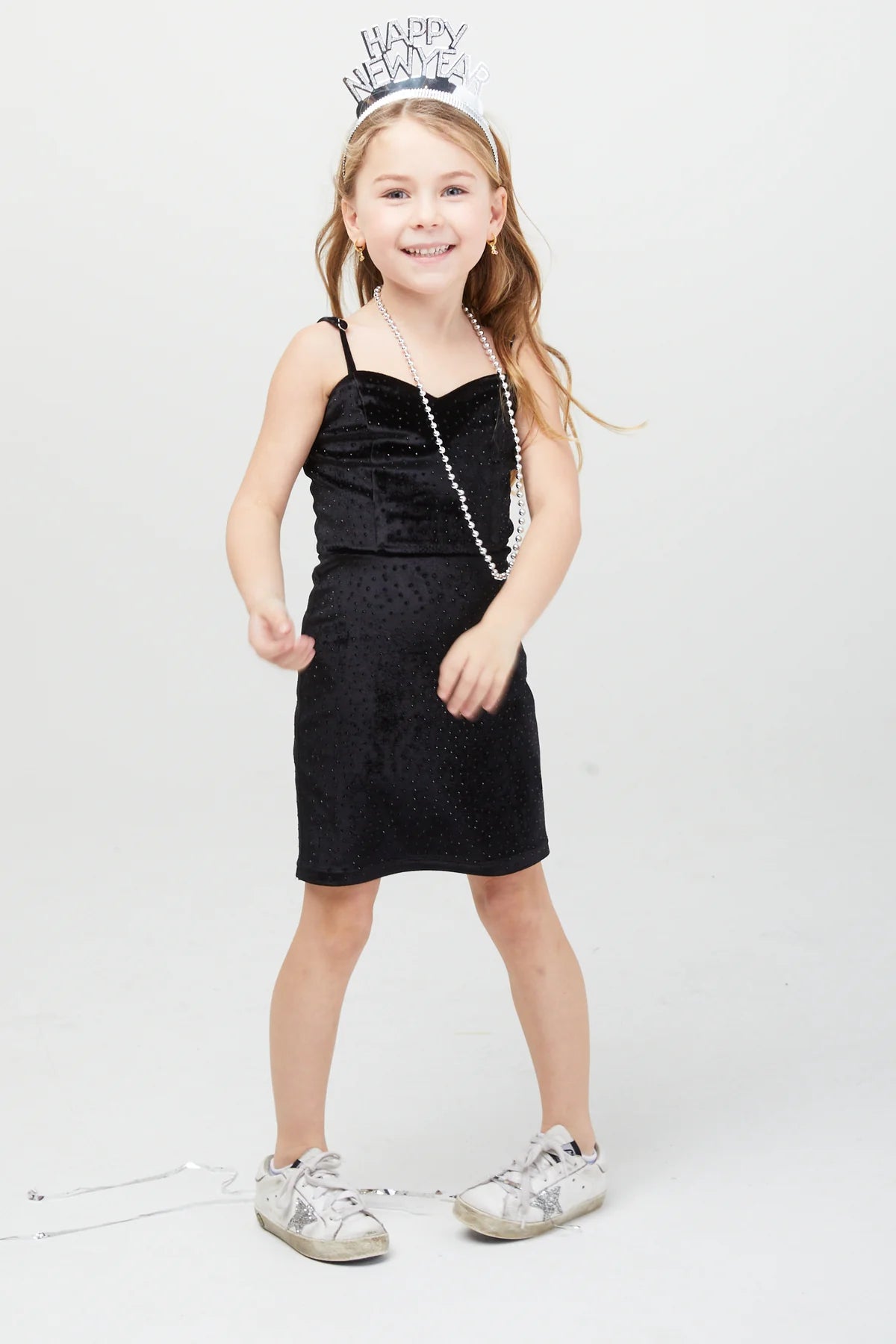 Theme NYC Ariella Seidenkleid | Schwarz