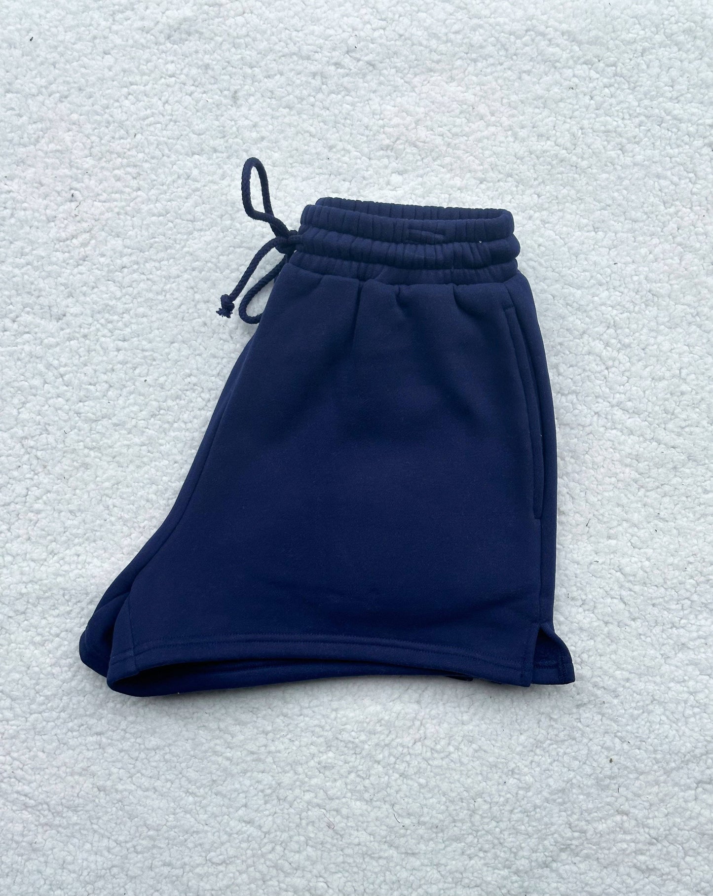 Sunkissed Coconut Basic Blank Shorts | Navy Blue