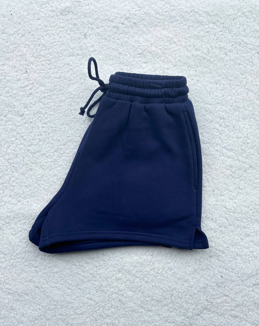Sunkissed Coconut Basic Shorts | Navy Blue