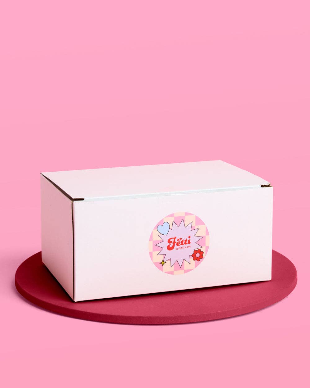 BFF Split Heart Ornament – 2 Piece Pink Best Friend Holiday Ornament