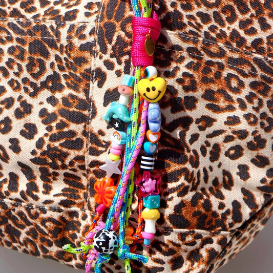 Color Pop Braided Bag Charm – Cartoon Edition