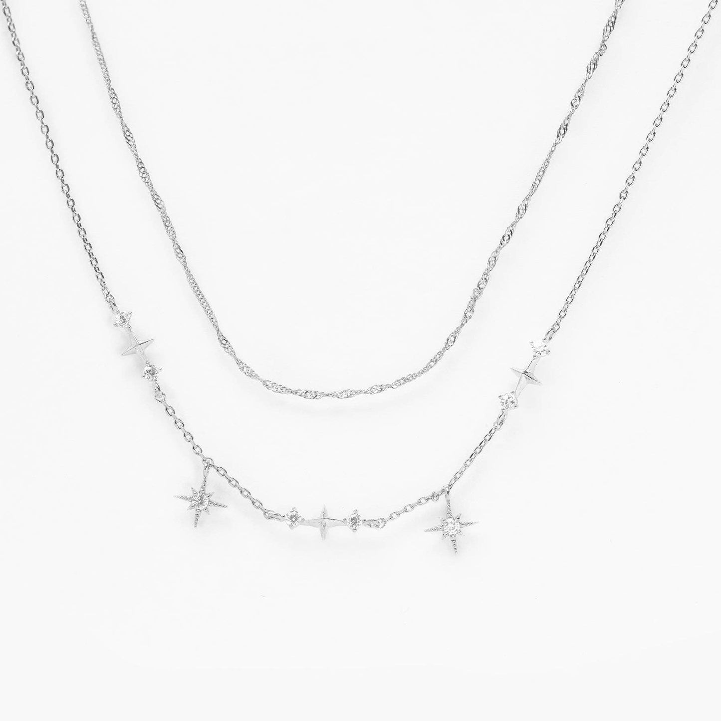 Girls Crew Wandering Stars Gold Necklace