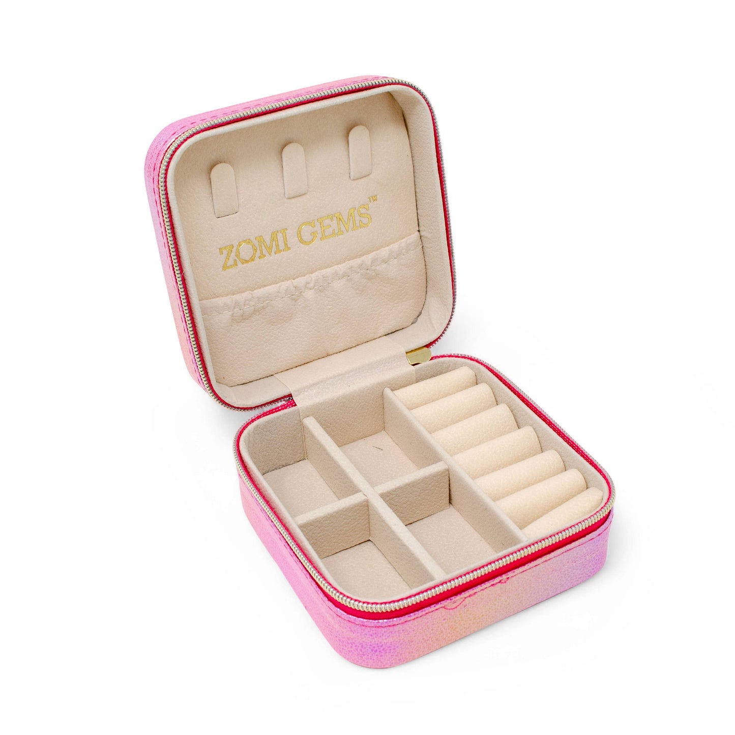 Mermaid Seashell Pearl Jewelry Box | Hot Pink