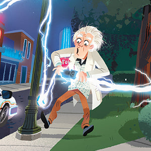 Back to the Future: The Classic Illustrated Storybook (Pop Classics) Hardcover