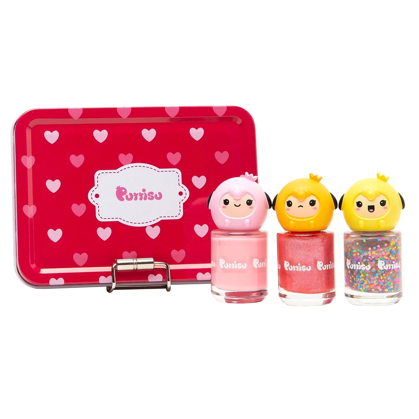 Puttisu 3-color Nail Art Kit - Pink Candy