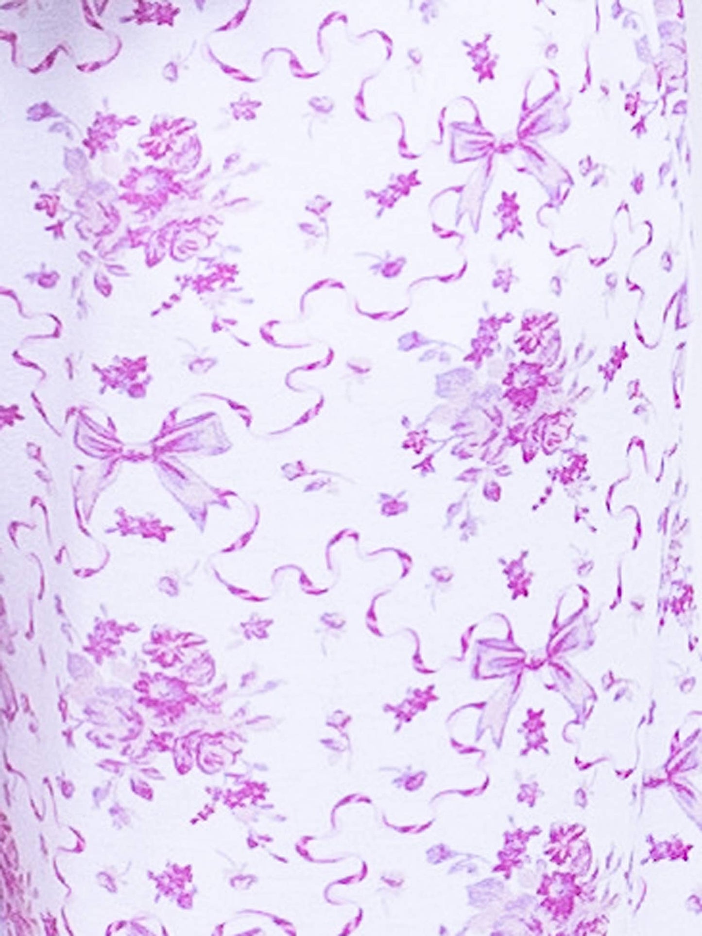 Preppy Goose | Girls Bows & Florals Jersey Pajama Set