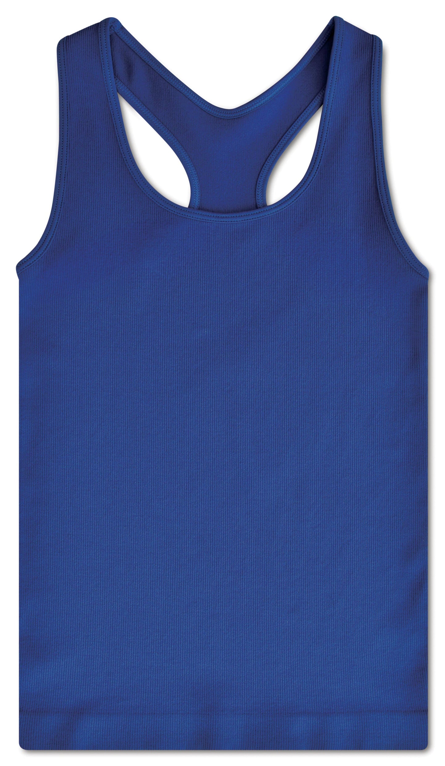 Iscream Ribbed Racerback Tank | Midnight