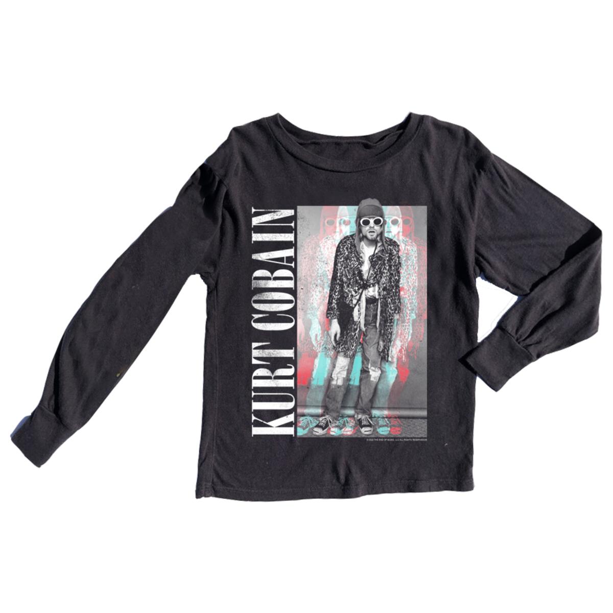 Rowdy Sprout Kurt Cobain Long Sleeve Tee