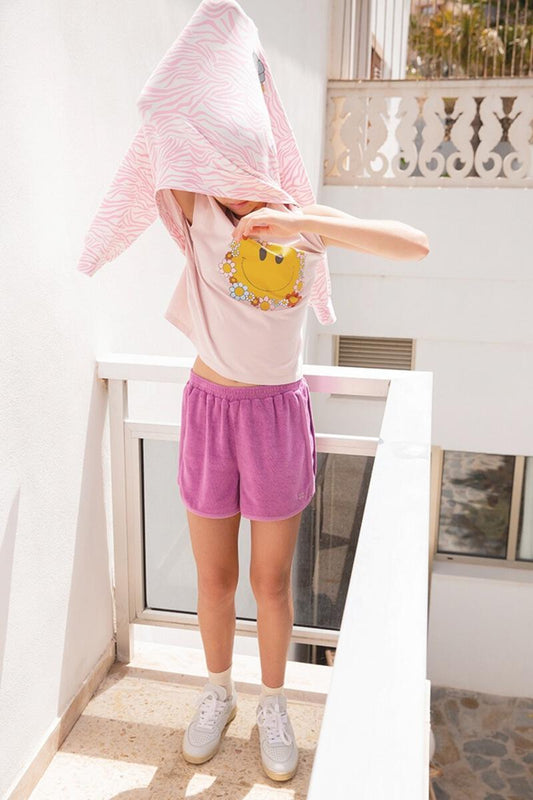 Hundred Pieces Shorts aus Bio-Frottee