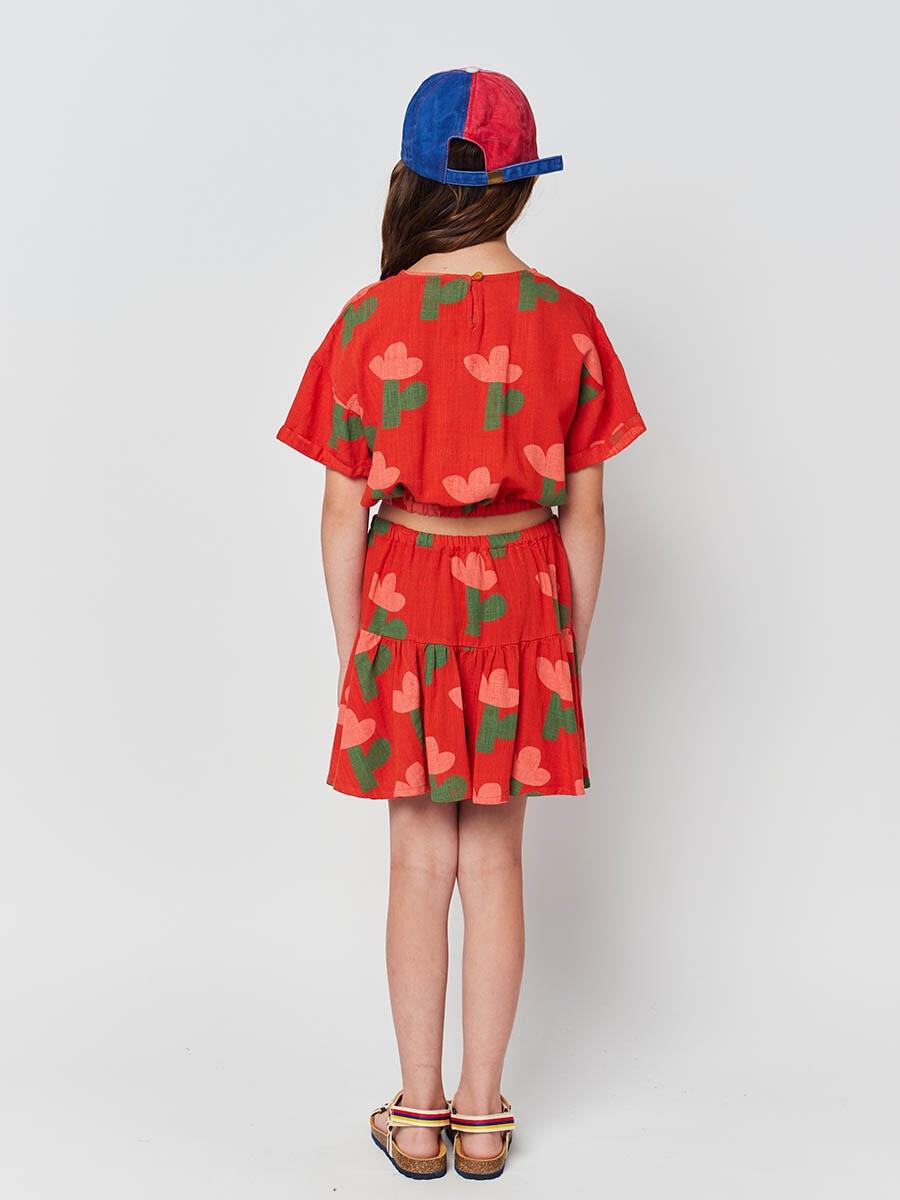 Bobo Choses Sea Flower Woven Skirt