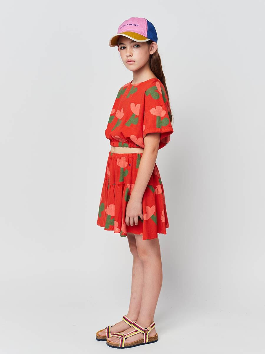 Bobo Choses Sea Flower Woven Skirt