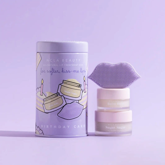 Birthday Cake Lip Care Set + Lip Scrubber