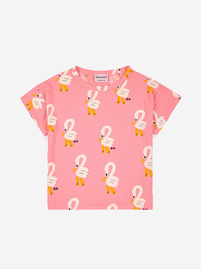 Bobo Choses Pelican All Over T-Shirt