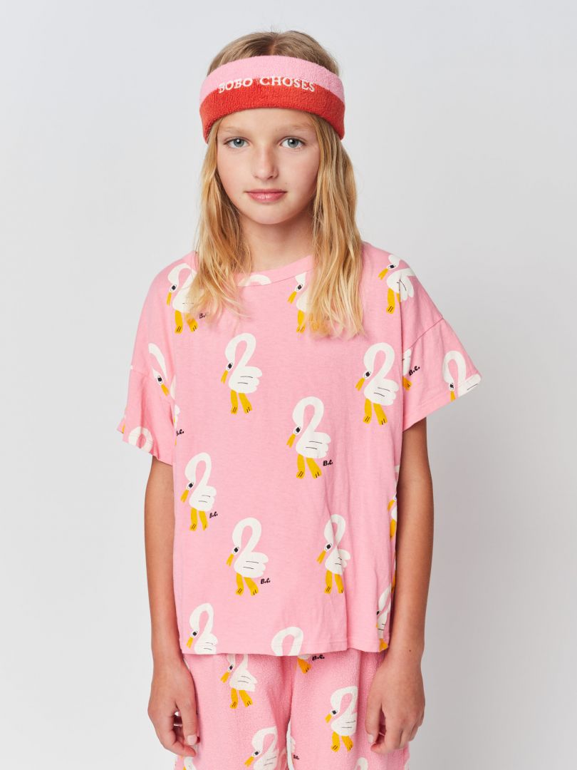 Bobo Choses Pelican All Over T-Shirt