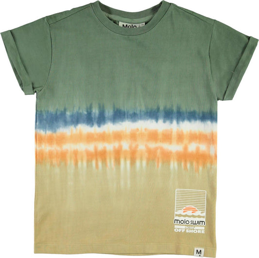 Molo – Randon – T-Shirt mit Batikmuster und Blockprint