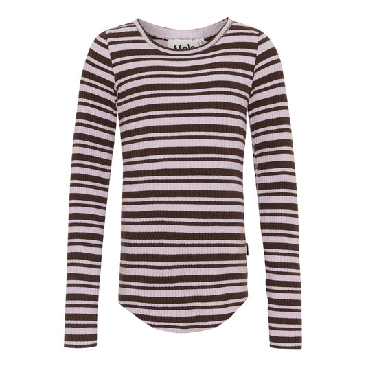 Molo Rochelle – Geripptes Langarm-T-Shirt