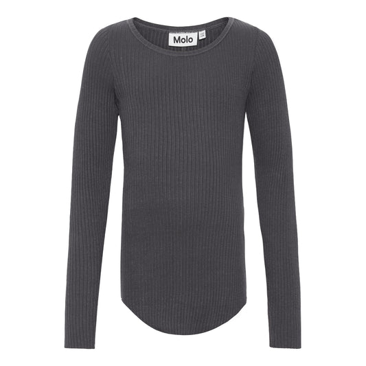 Molo Rochelle – Geripptes Langarm-T-Shirt