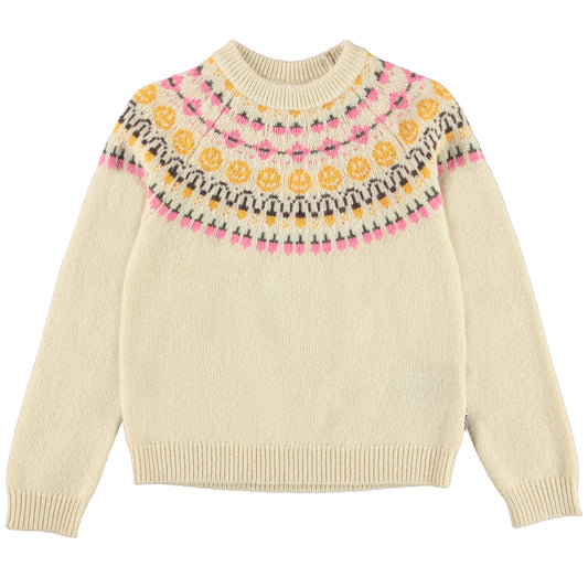Molo Gretchen Fairisle-Pullover