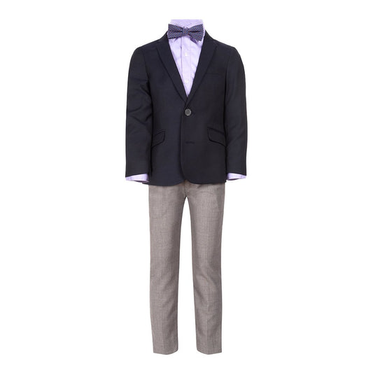 Appaman Jungen Marineblauer Blazer mit zwei Knöpfen
