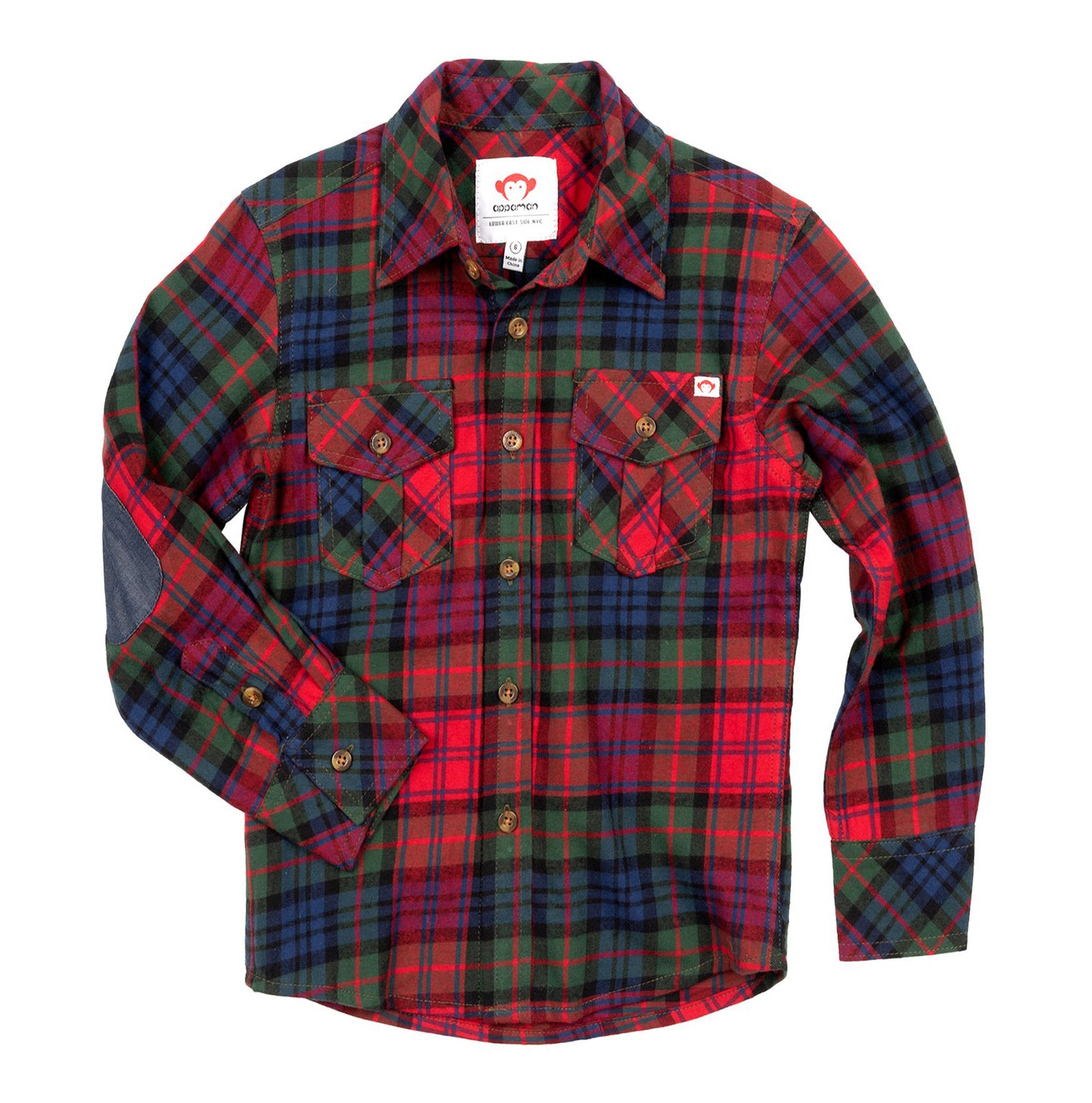 Appaman Flannel Plaid Shirt
