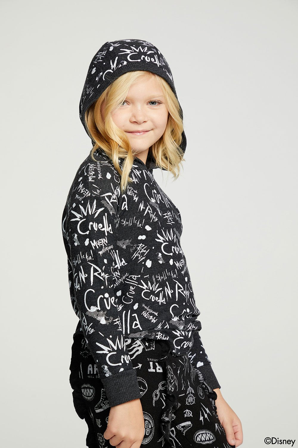 Chaser x Disney Cruella De Vil 'No Rules' Pullover Hoodie