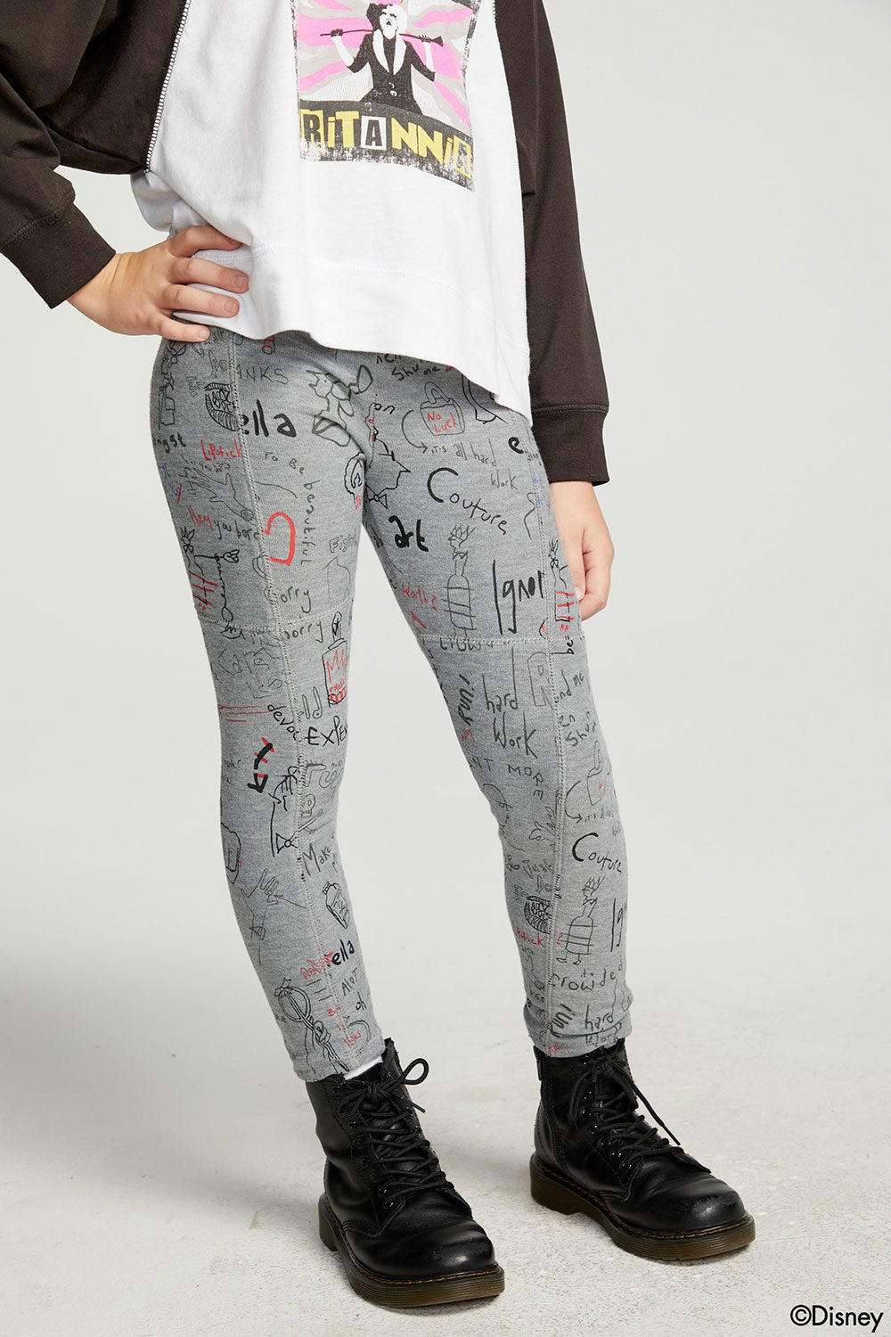 Chaser x Disney Cruella De Vil 'Look Fabulous' Leggings