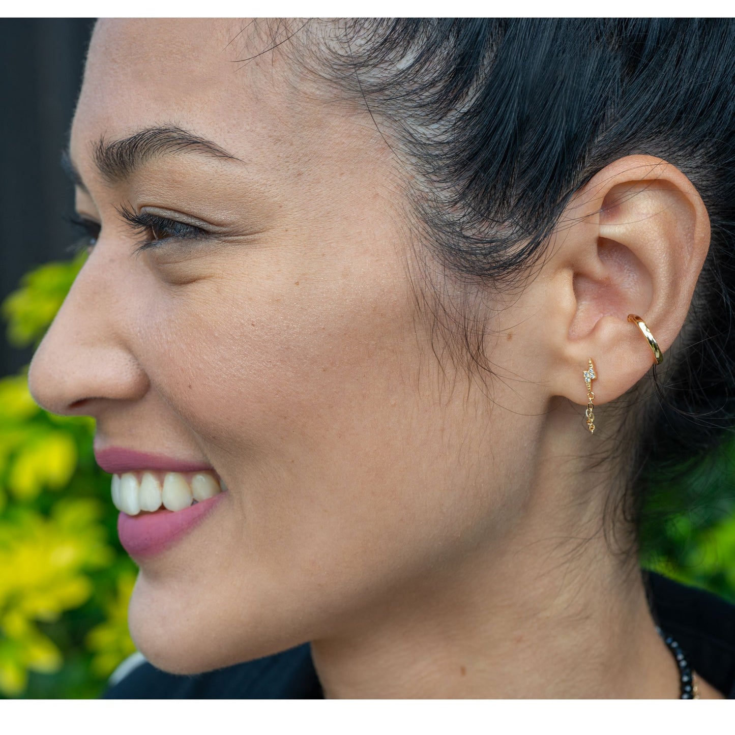 Kris Nations Round Ear Cuff