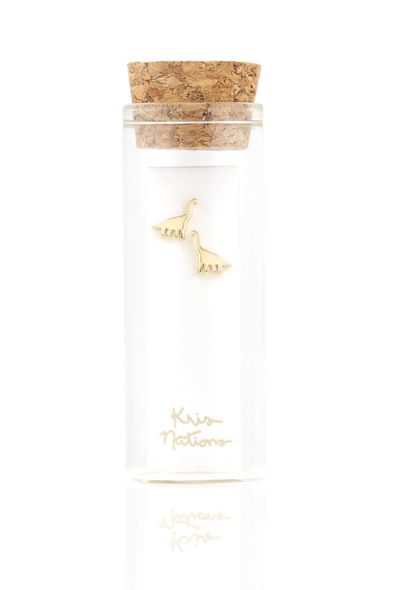 Kris Nations Brontosaurus Stud Earrings
