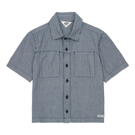 Hundred Pieces – Gestreiftes Camp-Hemd