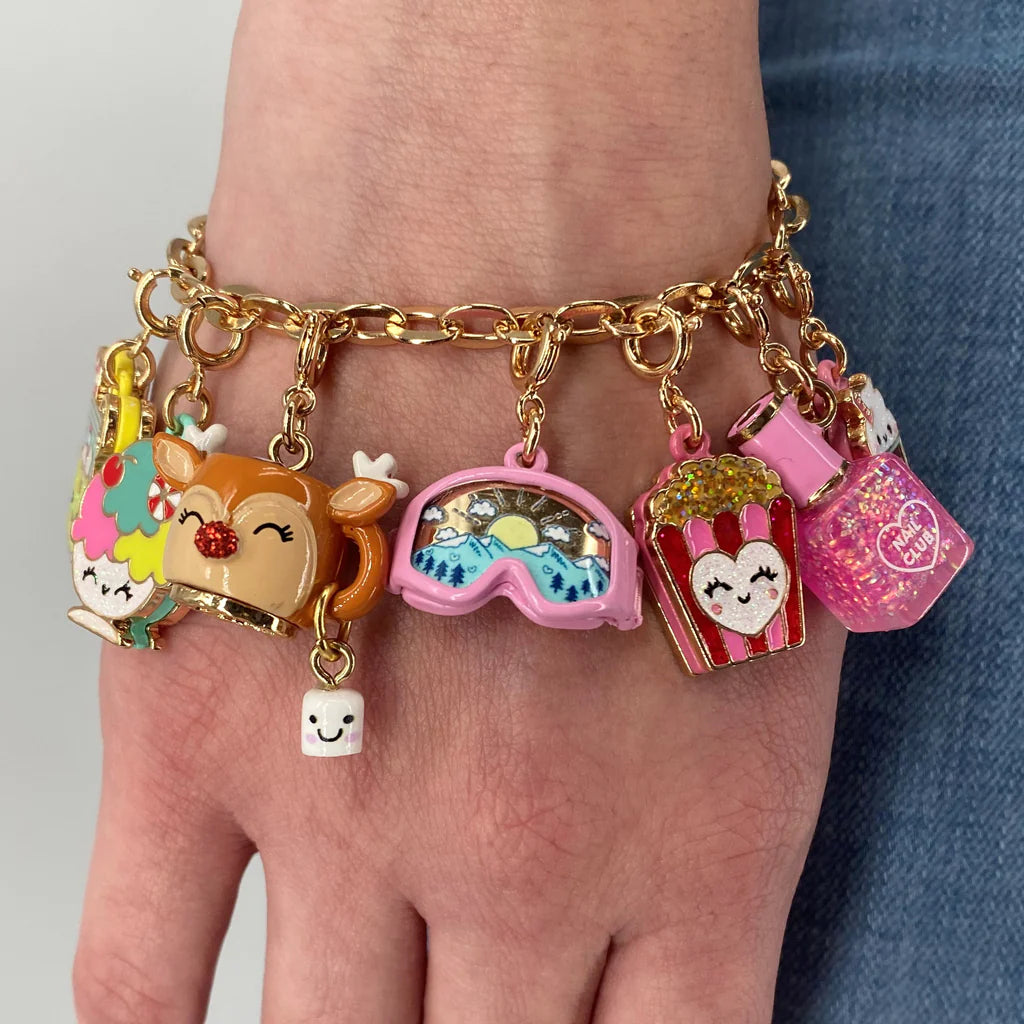 CHARM IT! Gold Ice Cream Sundae Charm