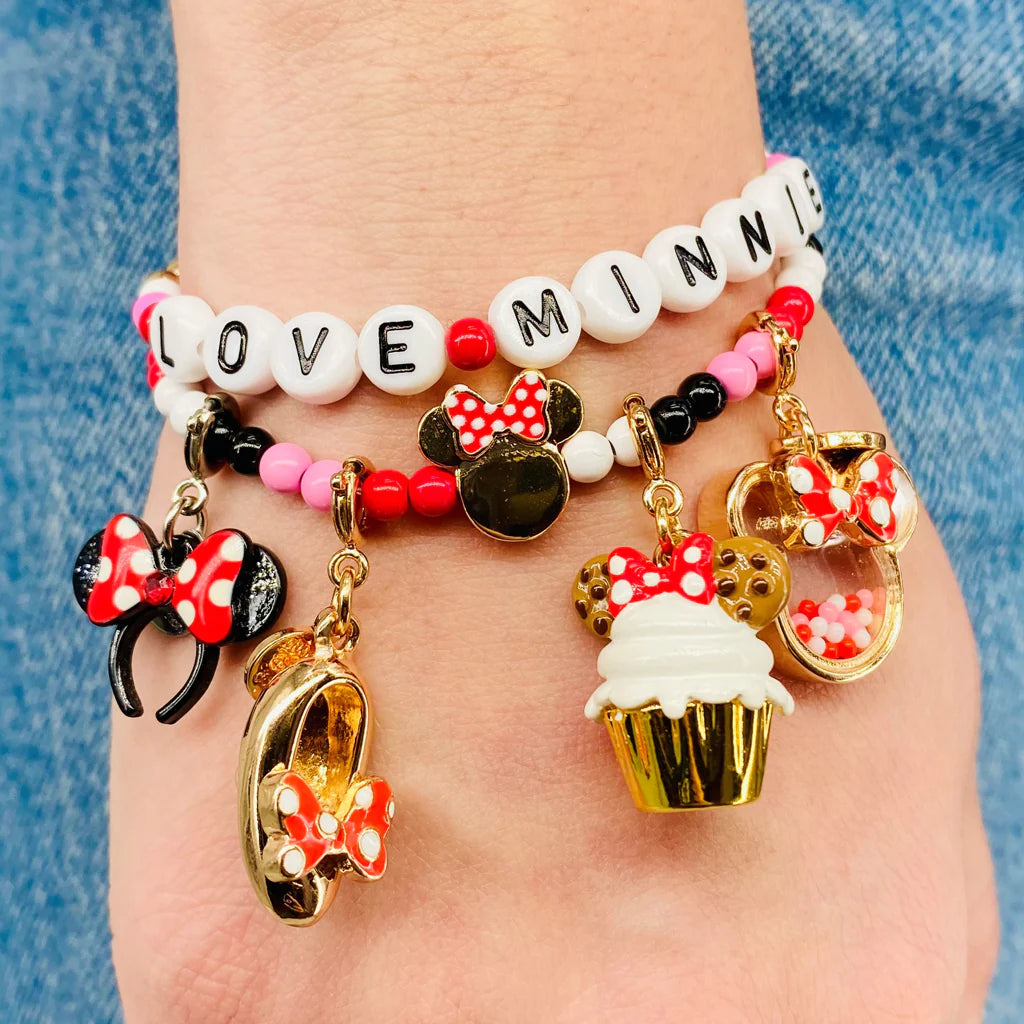 Charm It! x Disney© Gold Minnie Cupcake Charm
