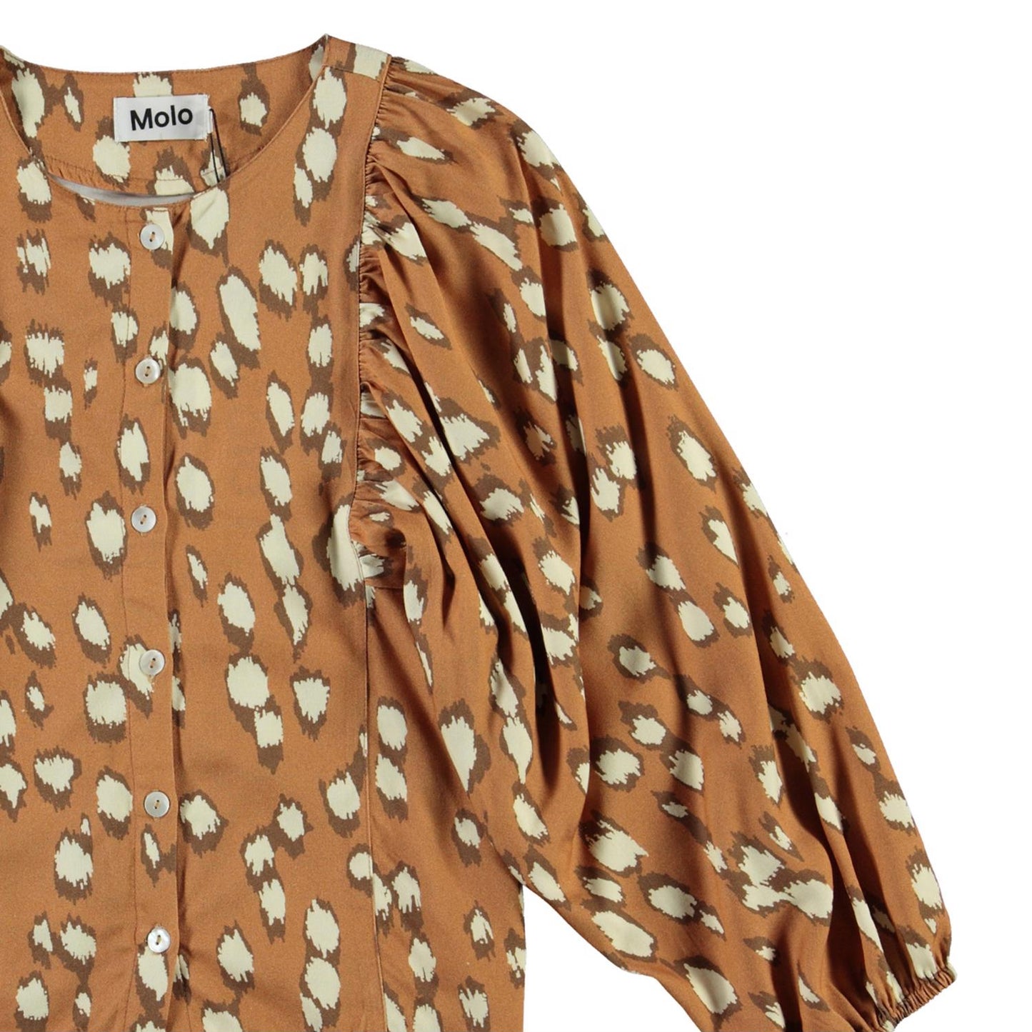 Molo Rida Bluse mit Hirsch-Grafik