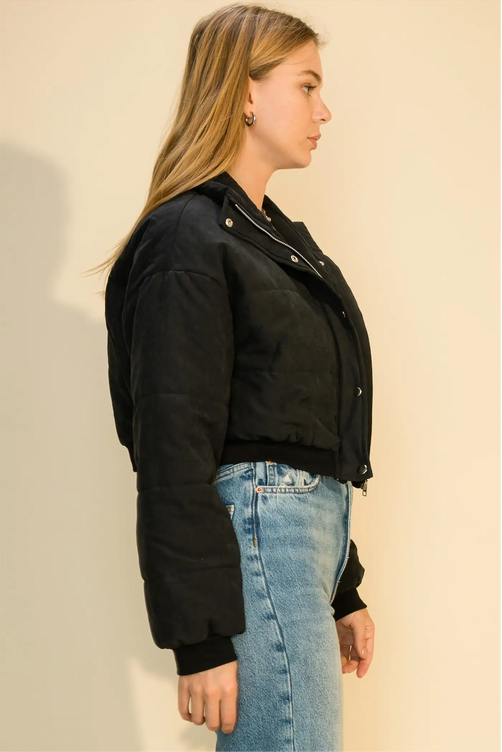Cropped Puffer Jacket