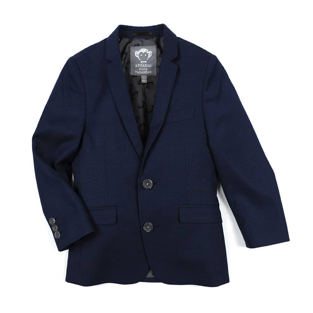 Appaman Boys Two-Button Navy Blazer