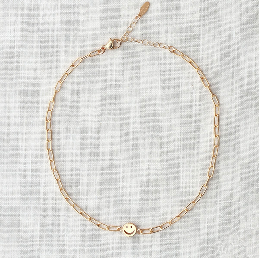 Kris Nations – Fußkette mit Happy Face