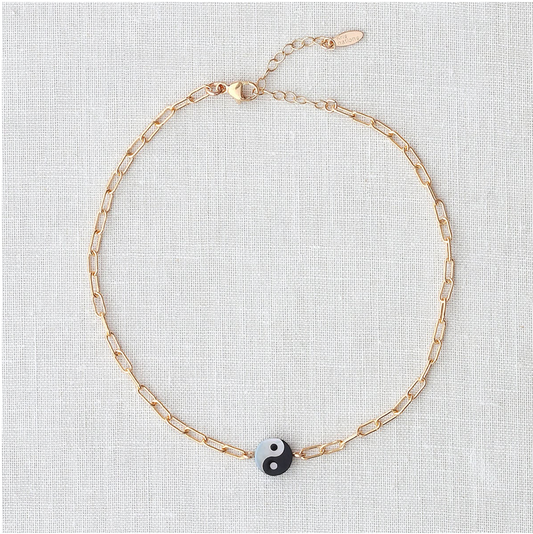 Kris Nations Yin & Yang Fußkettchen