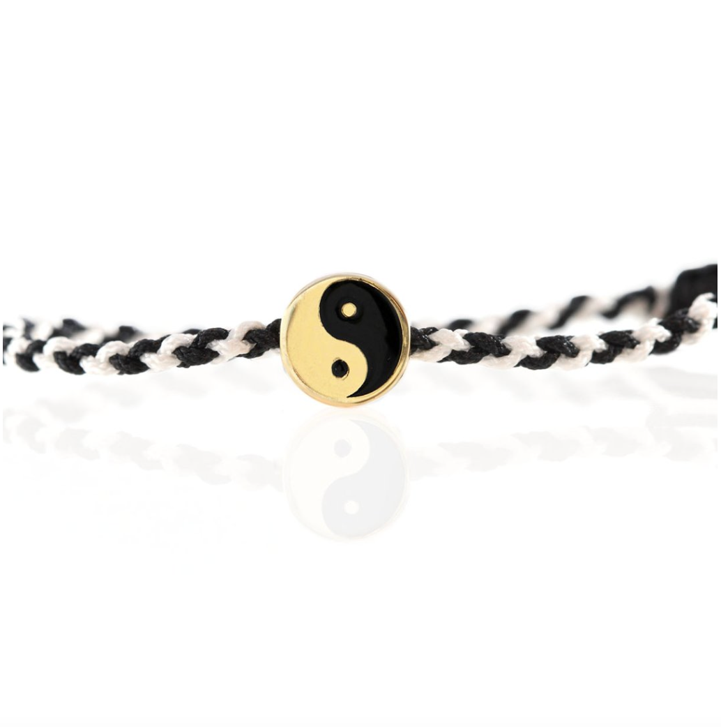 Kris Nations Yin & Yang Crochet Bracelet