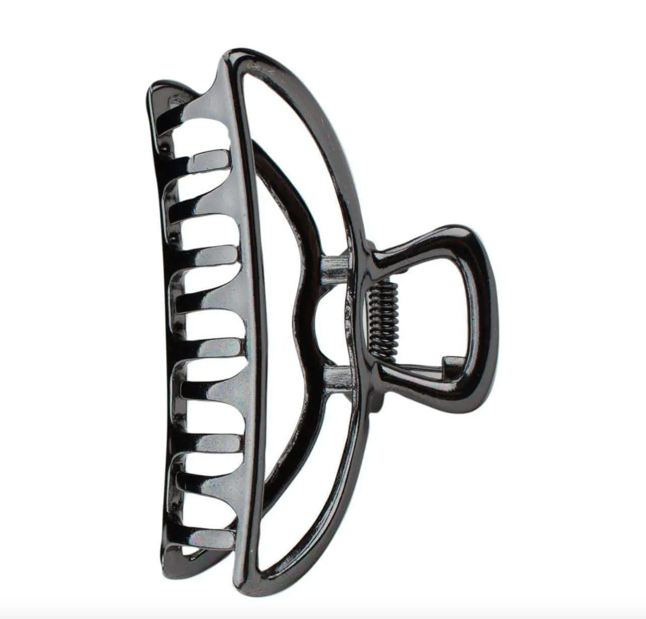 Kitsch Open Shape Claw Clip - Hematite