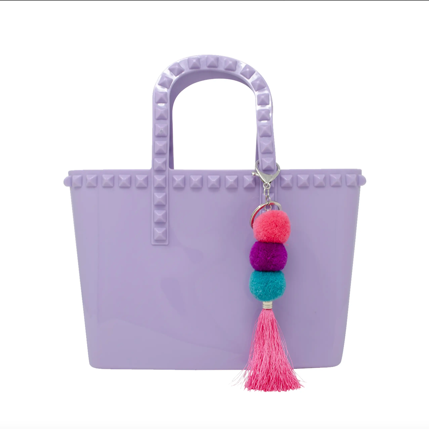 Jelly Stud Tote Bag - Lavender