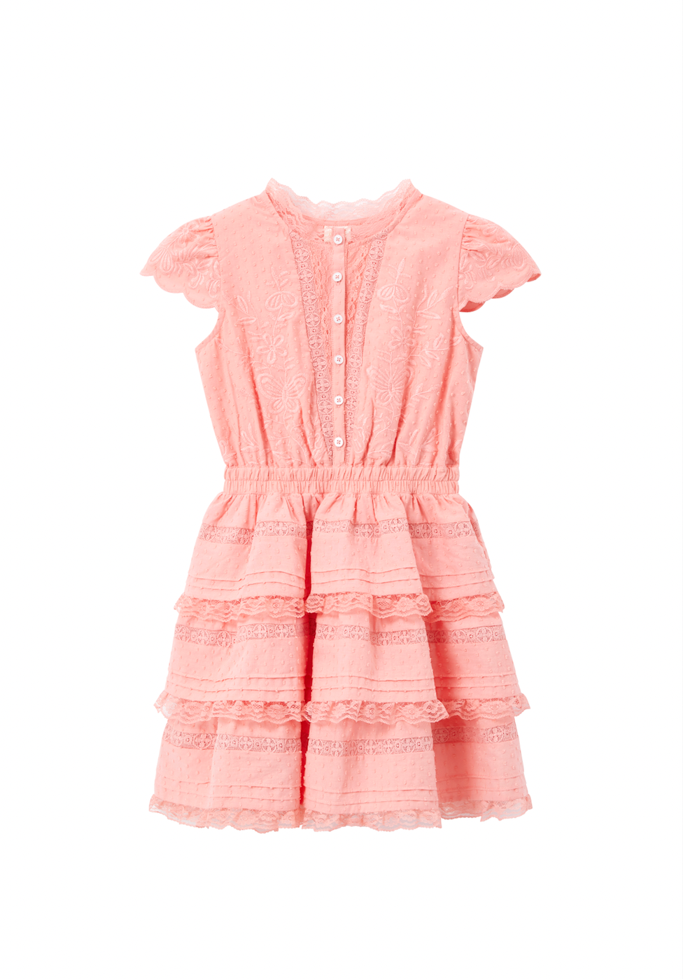 Marlo Gina Embroidered Dress