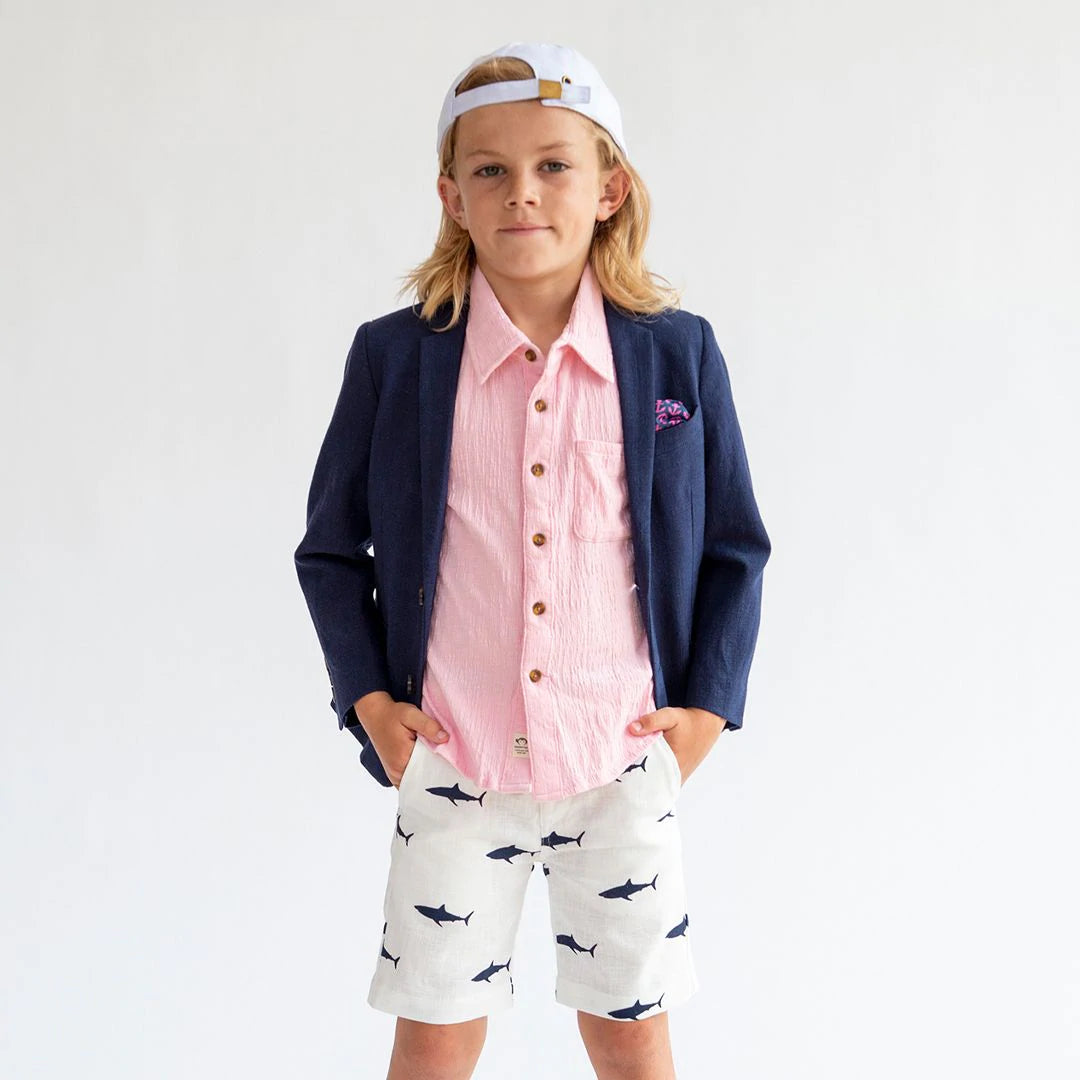 Appaman Jungen Marineblauer Frühlingsblazer