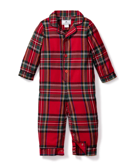 Petite Plume Infant Imperial Tartan Romper