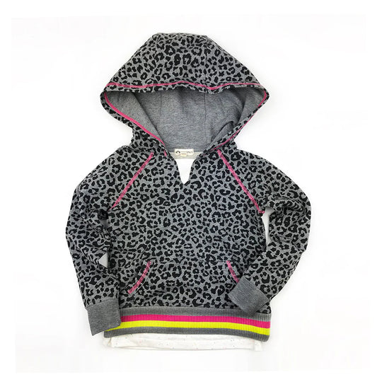 Appaman Fiona Kapuzenpullover mit Gepardenmuster