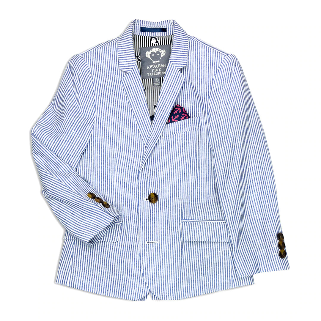 Appaman Boys Nautical Stripe Blazer
