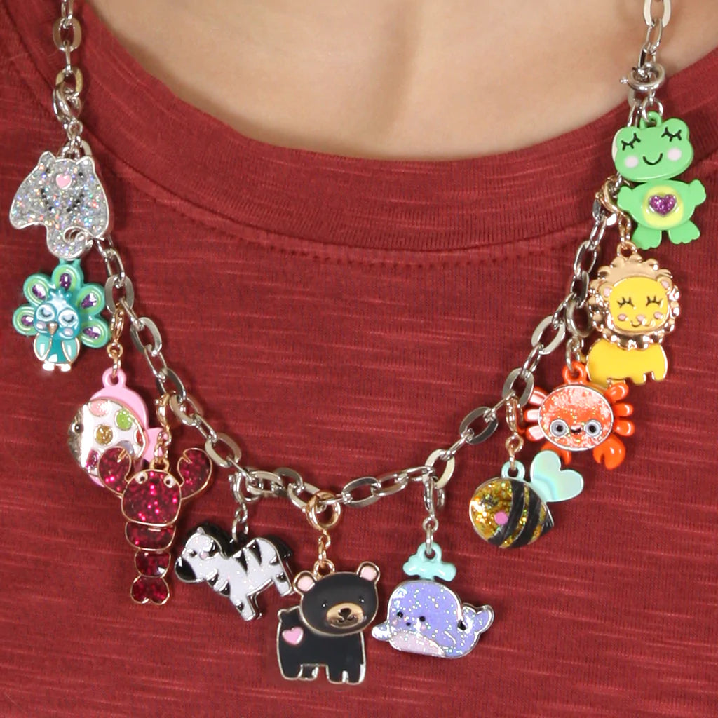 CHARM IT! Gold Glitter Bee Charm