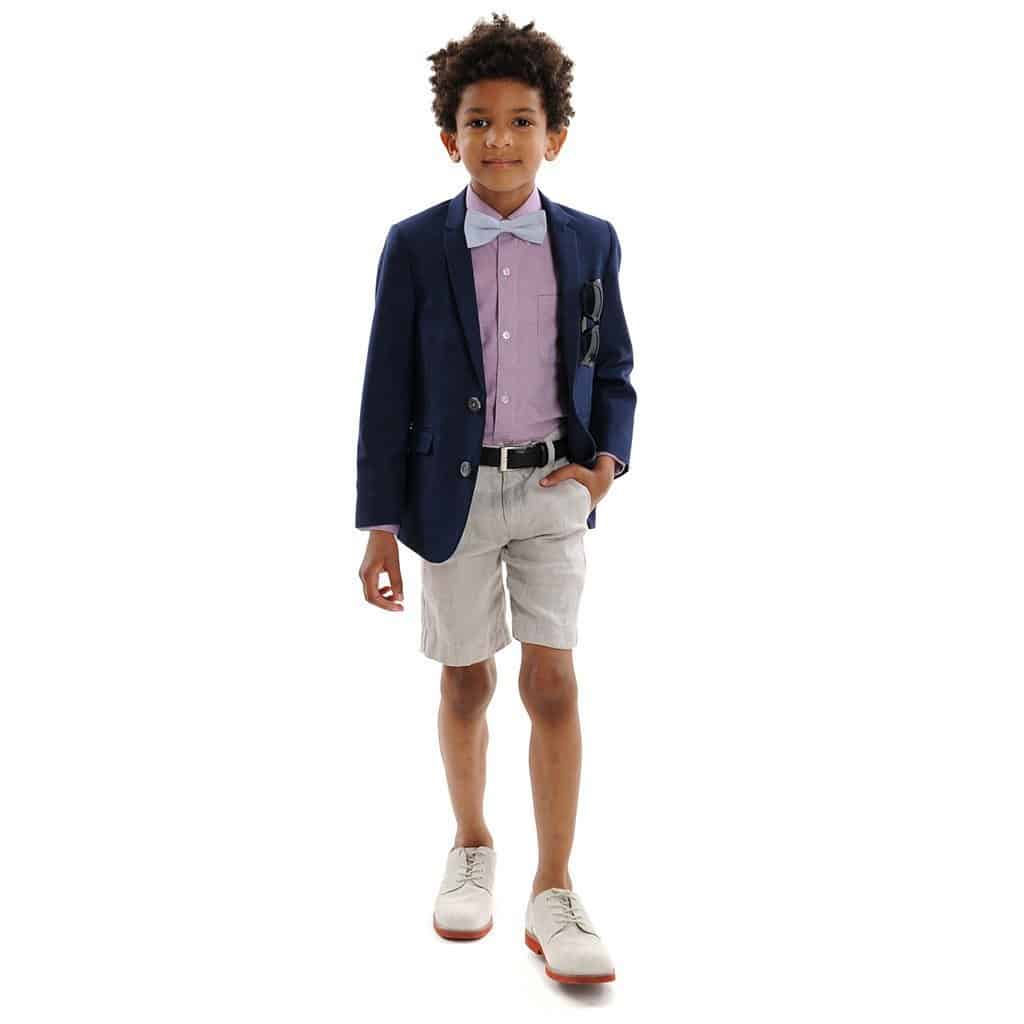 Appaman Boys Two-Button Navy Blazer